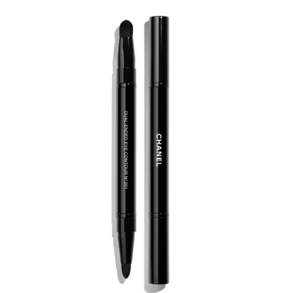 LES PINCEAUX DE CHANEL Retractable Dual-Ended Eye-Contouring Brush N°201 NEW - Picture 1 of 6